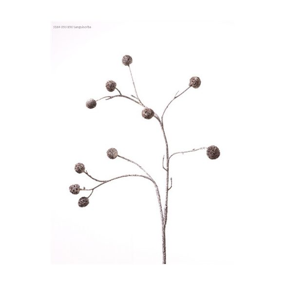 Selyemvirág Sanguisorba műanyag 93cm kapucsínó