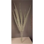 Páfrány műanyag 3 ággal 57cm - Zöld