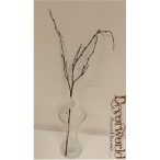 Bokor műa. 65cm sárga-zöld és havas