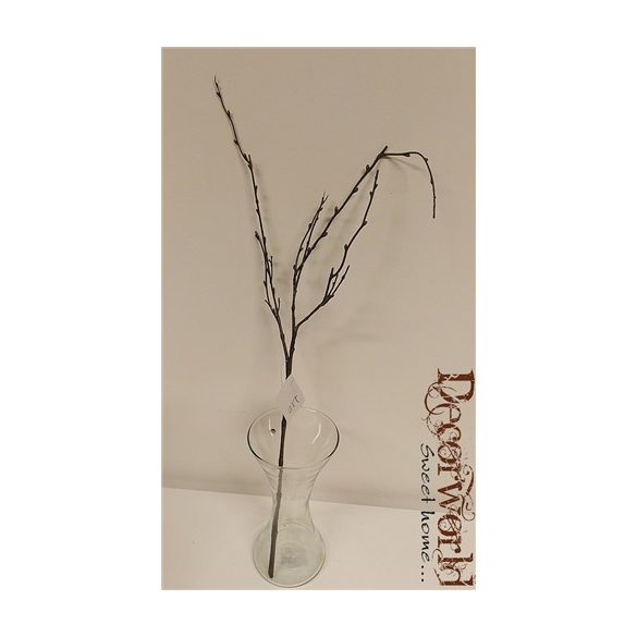 Bokor műa. 65cm sárga-zöld és havas