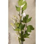 Szívvirág műanyag 91cm - Fehér