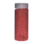 Homok glitteres 0,1-0,5mm 475ml piros