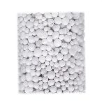 Golyó csillámos 4-8mm 1000ml fehér