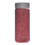 Dekor golyó 2-4mm 475ml - Piros