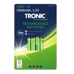 Tölthető ceruza elem 1000mAh, 1.2V AAA S/4