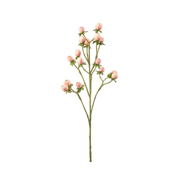 Hypericum spray 60cm - Rózsaszín