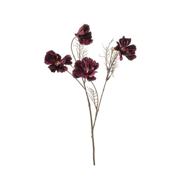 Cosmos velvet spray 83cm - Lila