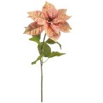 Poinsettia spray 65cm - Piros