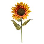 Sunflower stem XL 90cm - Narancs