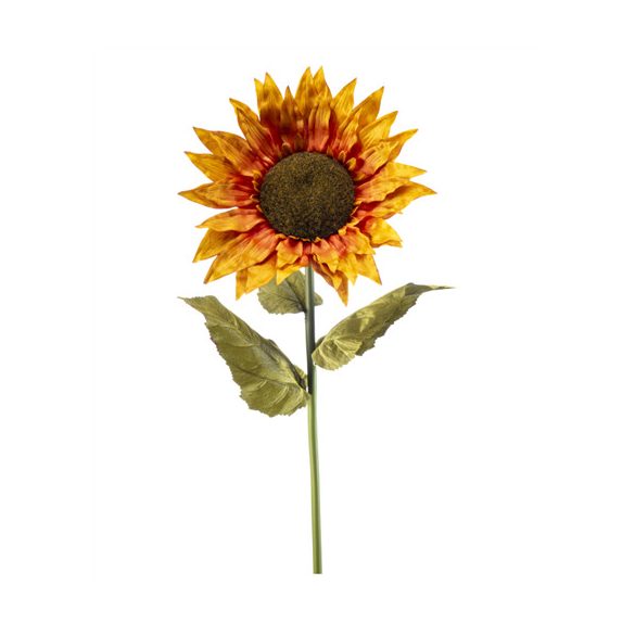 Sunflower stem XL 90cm - Narancs