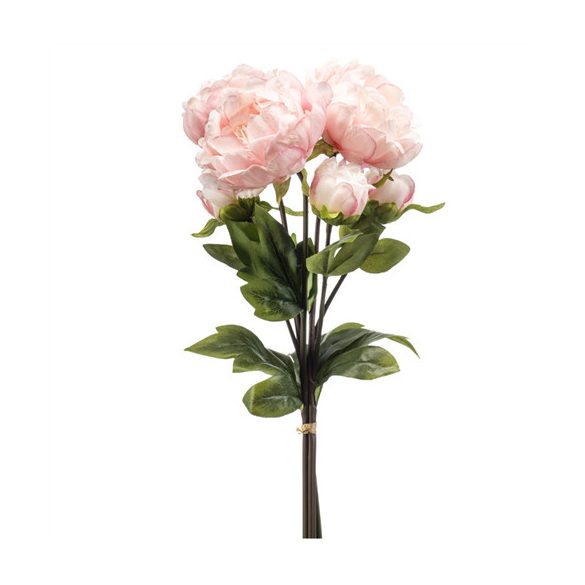 Peony bundle x3 50cm - Világos rózsaszín