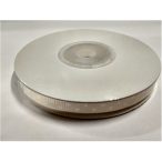 Dekorszalag ripsz 7mm x 10m KRÉM PÖTTYÖS