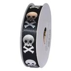 Textilszalag kopnyás 15mm/10m - Fekete