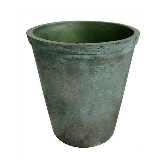 Kaspó aluminium 9,5x10cm - Zöld