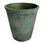 Kaspó aluminium 10,5x12 cm - Zöld