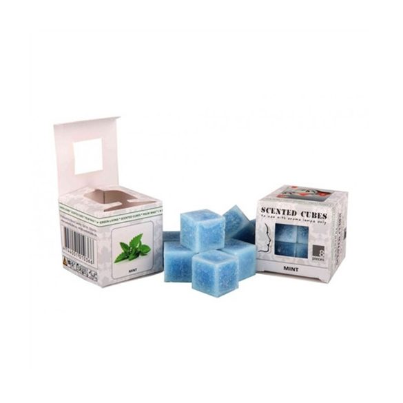 Viasz kocka illatos 3x3x3cm menta s/8