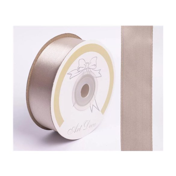 Szatén szalag 25mm/25m - Vintage drap