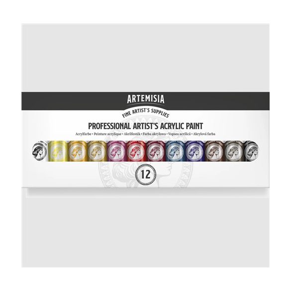 Akrilfesték szett Artemisia 12 x 20 ml