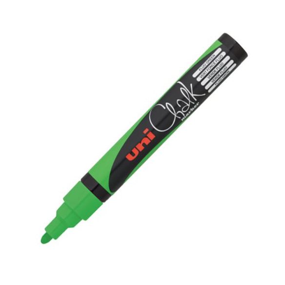 Folyékony krétafilc Uni Chalk PWE-5M - Zöld