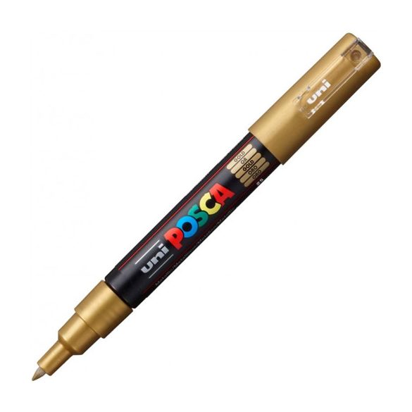 Uni Posca PC-1M 0,7mm - Arany