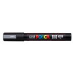 Marker Uni Posca PC-5M 1,8-2,2 mm -  Ezüst