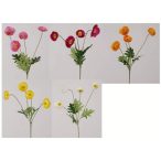 Pipacs 60cm 4virág - 5féle