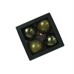 Gömb üveg 10cm - Zöld opál S/4