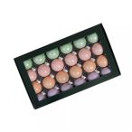 Gömb üveg 4cm - Pasztel opál S/48