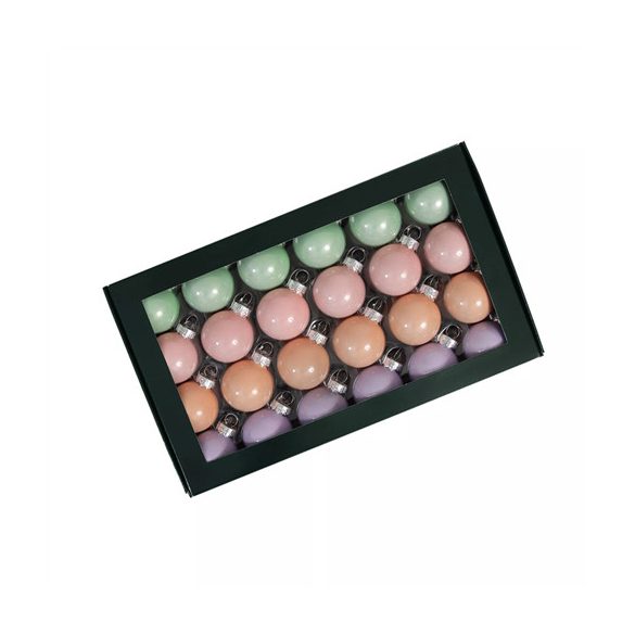 Gömb üveg 4cm - Pasztel opál S/48