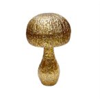 Gomba dekor fém 29,5x29,5x51,5cm - Arany