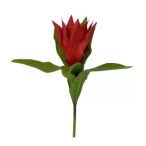 Guzmania selyemvirág 38cm - Piros