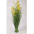Padló virág csokor 1m - Sárga