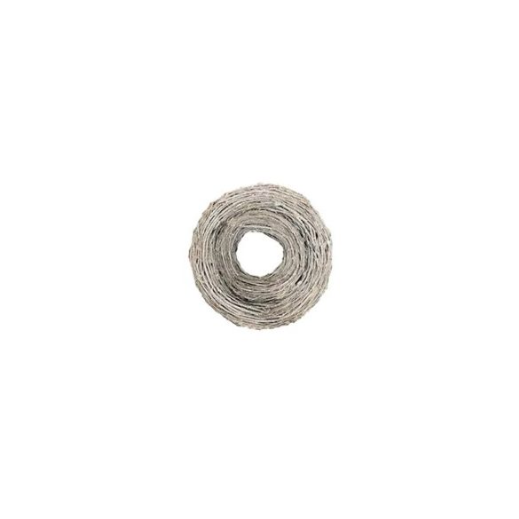 Koszorú ágvég 27x6cm szett - Fehér (kicsi)
