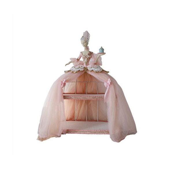 Lady polc 67x32,5x95cm - Rózsaszín