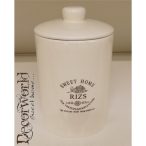 Kerámia tároló DT121114/1B krém