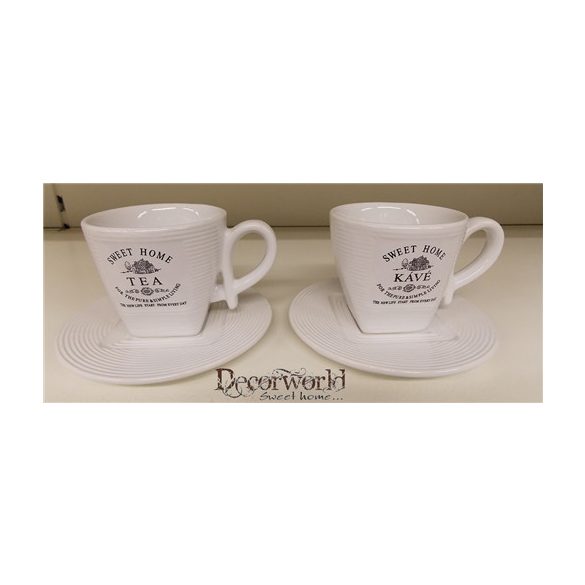 Kerámia CSÉSZE+ALÁTÉT DT08057A-3