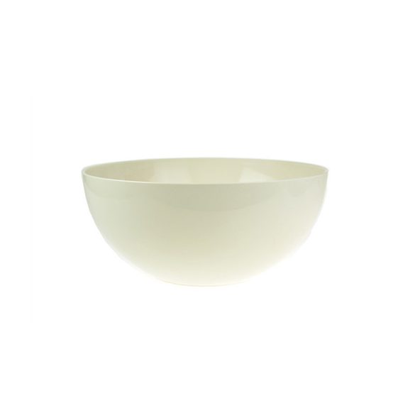 Tál műanyag Rukola 23 cm Lamela - Krém