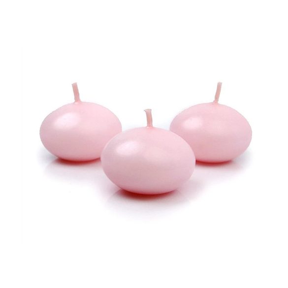 Úszó gyertya 4cm - Rózsaszín S/50