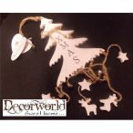 Fa Karácsonyfa Xmas feliratos akasztós, függős