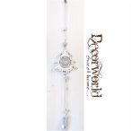 Fém függő fenyőfa fehér 50x8,5cm