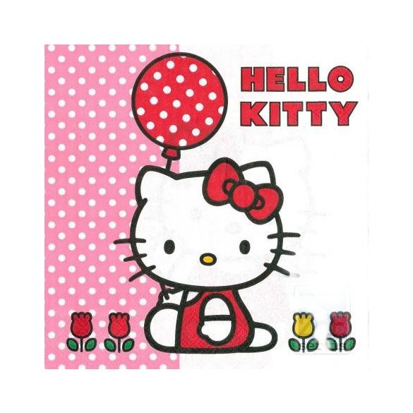 Szalvéta 2 réteg Hello Kitty 20db