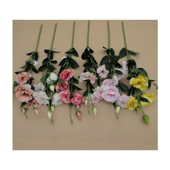 Eustoma szál x3 4fej 82cm - Több színben