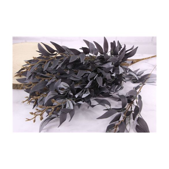 Ruskus ág 60cm (fűzfalevél) - Szilva lila S/12