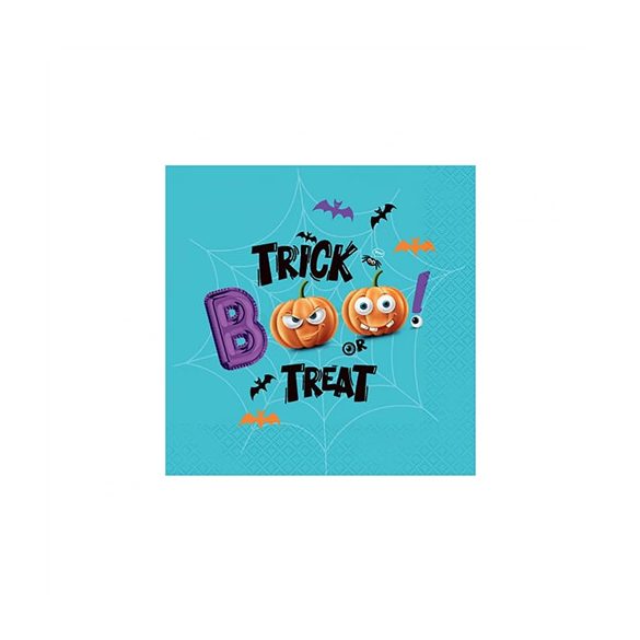 Szalvéta 33x33cm "Trick or Treat" (20db/csom.)