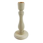 Gyertyatartó fa 3x17,5cm - Natúr