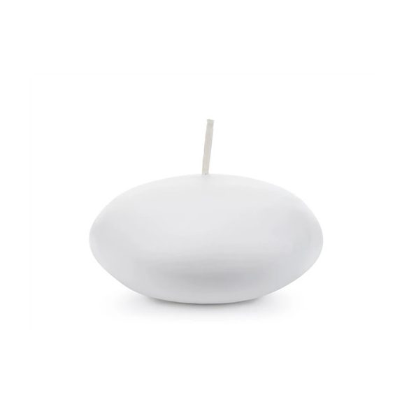 Úszó gyertya 8cm - Fehér/DB