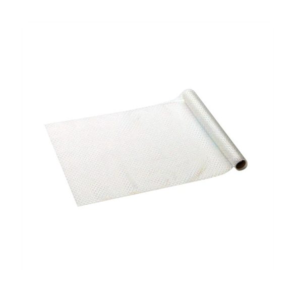 Futó tüll pikkely mintásl 36cm x 3m - Fehér