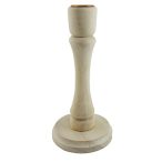 Gyertyatartó fa 3x16,5cm - Natúr