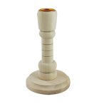 Gyertyatartó fa 3x13,5cm - Natúr