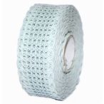   Dekor szalag hálós, csipkés 40mm x 10m - Vintage világoskék